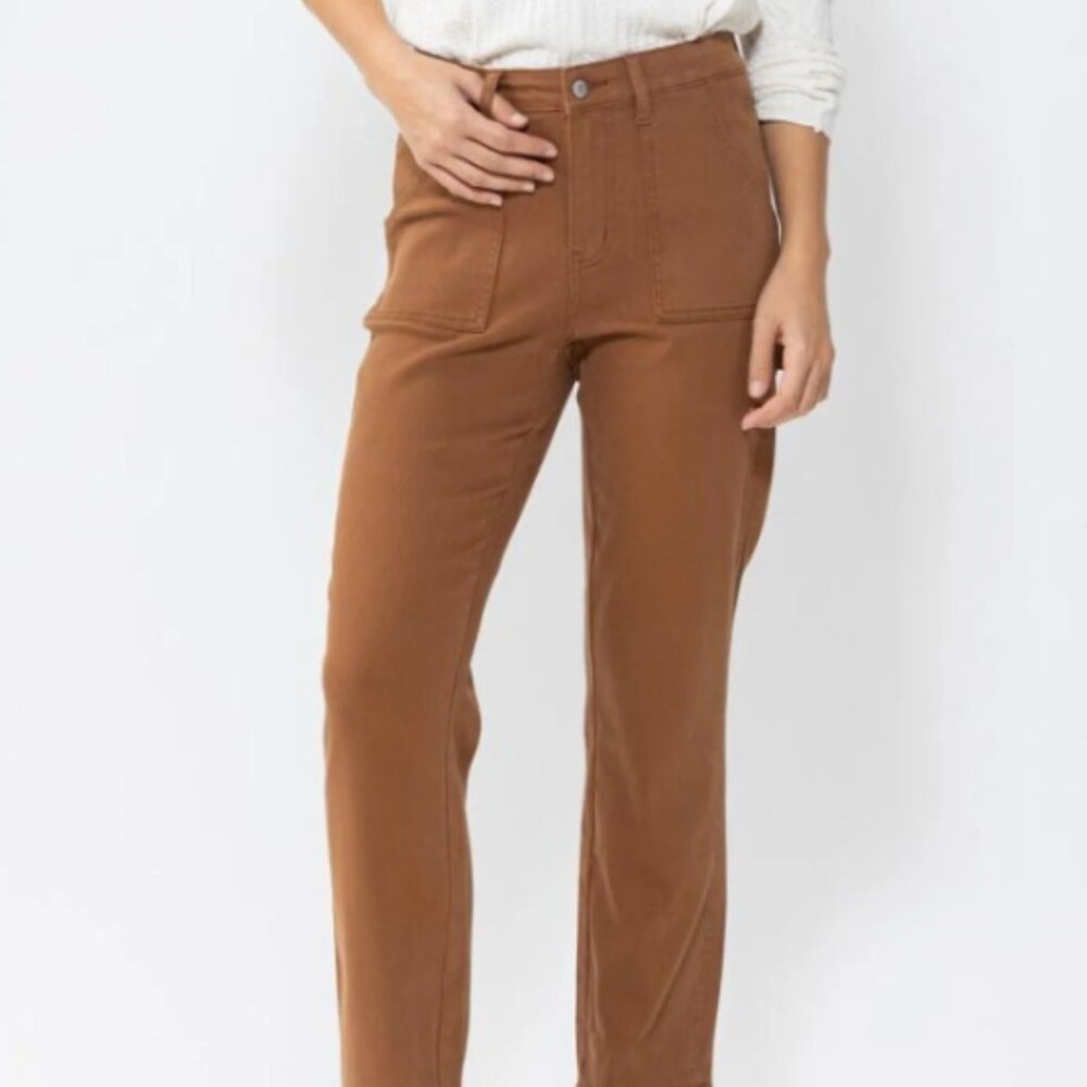 Judy Blue Slim Fit Brown Jeans, Style#JB88462-C - Size 11/30